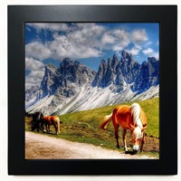 WBBZLEY 24x24 Black Square Poster Frame