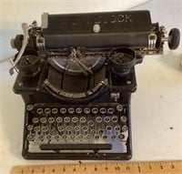 Antique Woodstock typewriter