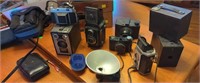 Vintage cameras and camera gear