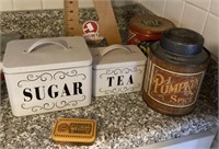 Canisters and tins