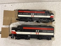 LIONEL NEW HAVEN 209 ENGINE AND PUSHER
