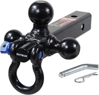REYSUN 864058HP Trailer Hitch Tri Ball Mount and 3