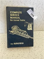 COMPLETE SERVICE MANUAL FOR LIONEL TRAINS BOOK