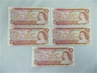 CDN $2 UNCIRCULATED BILLS