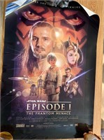 Star Wars The Phantom Menace Movie Poster (back