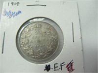 1919 CDN 25 CENT COIN