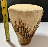 6” Hand Made Native Drum (back room)