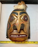 2004 Hand Made Native Eagle Mask (back room)