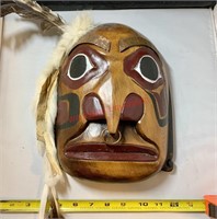 2004 Hand Made Native Mask (back room)