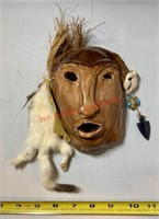 Hand Made Ceramic Mask (back room)