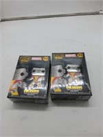 2 marvel pop! Colossus pins