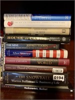 10 Political Books (back room)