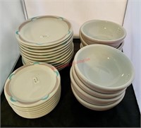 Large Set of Shenango China Dishes (back room)
