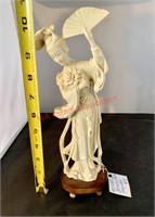 10.5 Inch Asian Woman Figurine (back room)