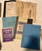 Vintage Military Pilot Instruction Books (back