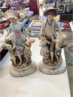 Pair of Lenwile figurines