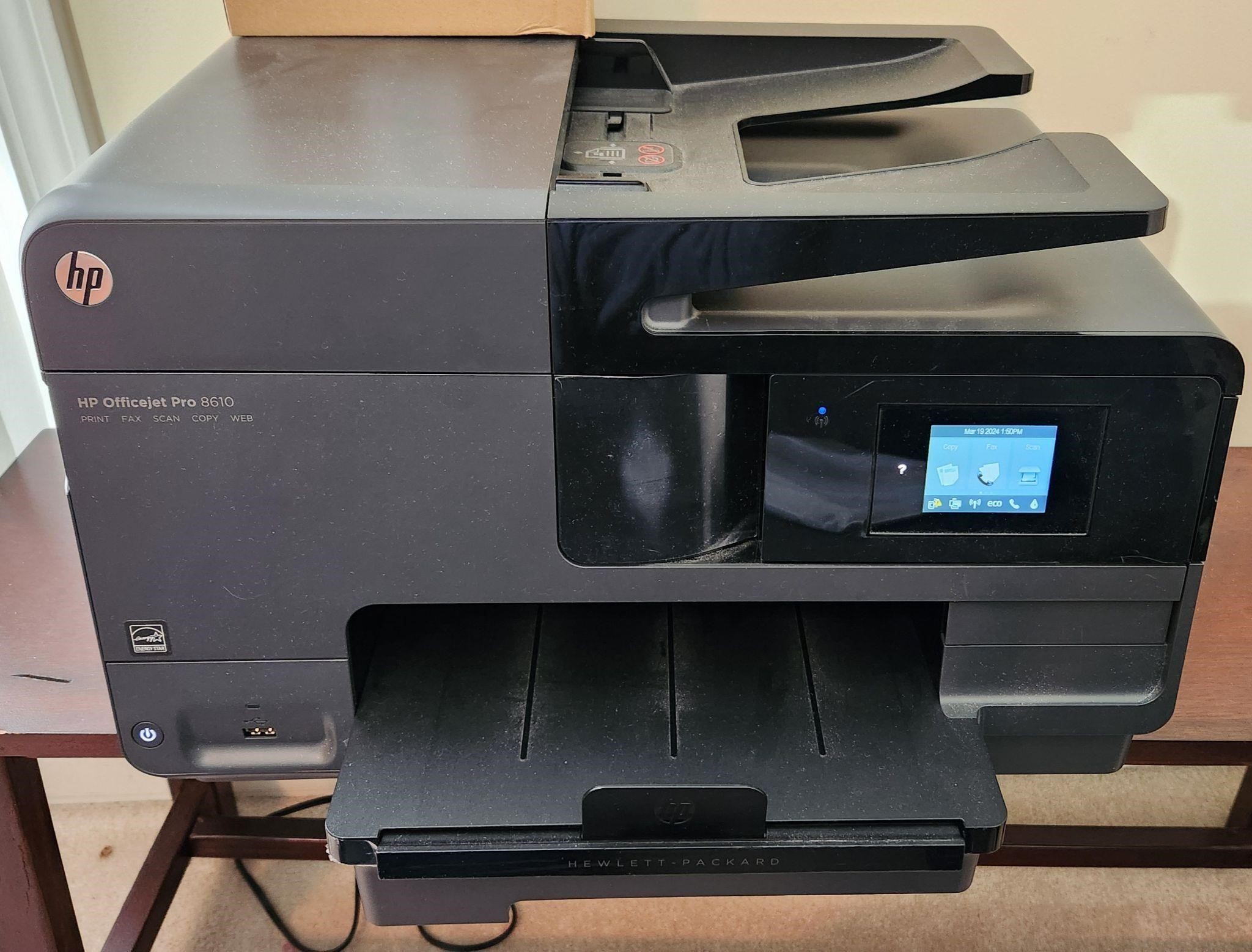 HP OfficeJet Pro 8610 All-in-One Wireless Printer