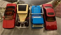 4 Matchbox Cars (back room)