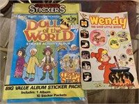 1973 Wendy Comic and Dolls of the World Sticker