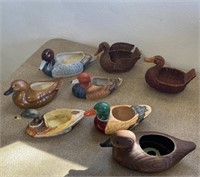 EIGHT DUCK PLANTERS
