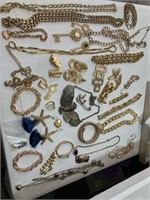 Goldtone jewelry