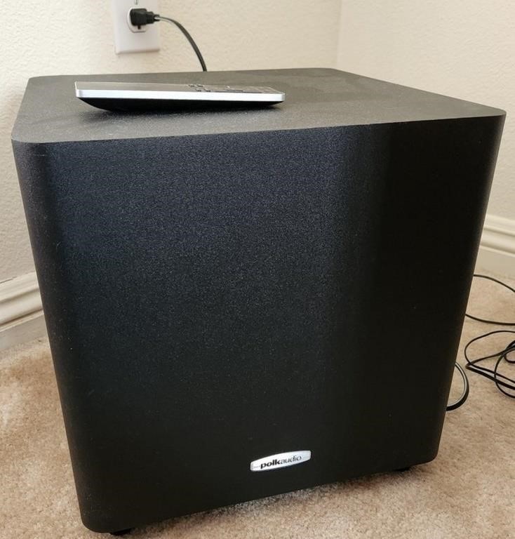 F - POLK AUDIO SUBWOOFER