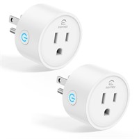 NEW 2PK Smart Plugs w/ WiFi RC & Timer Function