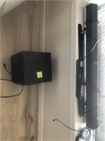 Sony Soundbar with remote, Base Speaker and