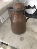 Antique Copper Tea Pot