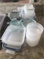 Large selection of Plastic Containers and Lids