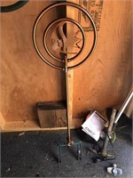 Copper Fish Rotating Sprinkler  (Shed) 35” Tall