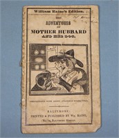 C. 1840's The Adventures of Mother Hubbard