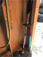 EGO Electric Trimmer and Charger  (Shed)