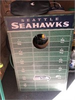 Seattle Seahawks Cornhole Game  (Shed)