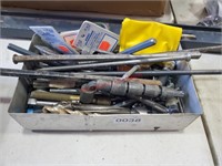 Drill bits, punches, & more (container not