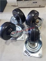 4" casters