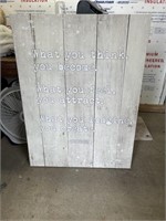 Picture with Quote Garage