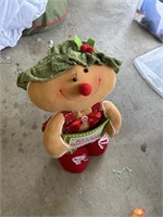 Christmas Gingerbread Lady Garage