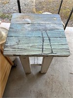 Beautiful Painted Side Table Garage