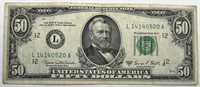 Series 1969 C Fifty Dollar Bill, Nice Condition!