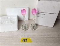 Color Changing Glass Roses In Box
