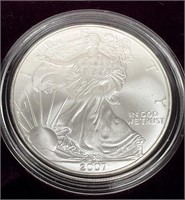 2007 American Eagle One Ounce Proof Silver Bullion