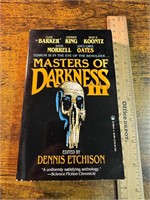 BOOK MASTER OF DARKNESS 3 SOFT COVER