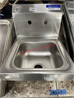 Small commercial hand washing station