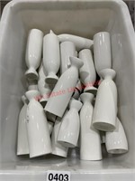 Commercial lot ceramic pourers