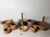 Lg Lot of Decorative Baskets