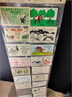 Vintage 1970s Hamm Radio Cards/Post Cards