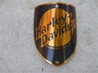 Reproduction Harley Davidson Head badge