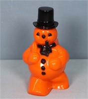 Rosbro Rosen Orange Plastic Halloween Snowman