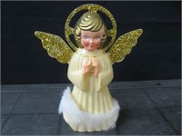 VINTAGE DOUBLE GLO ANGEL TREE TOPPER